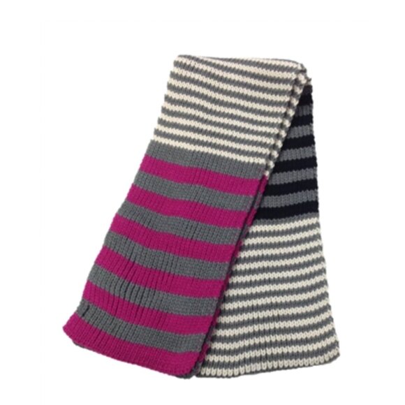 Vera Bradley Striped Knit Multicolor Scarf Pre-Owned - Picture 1 of 12